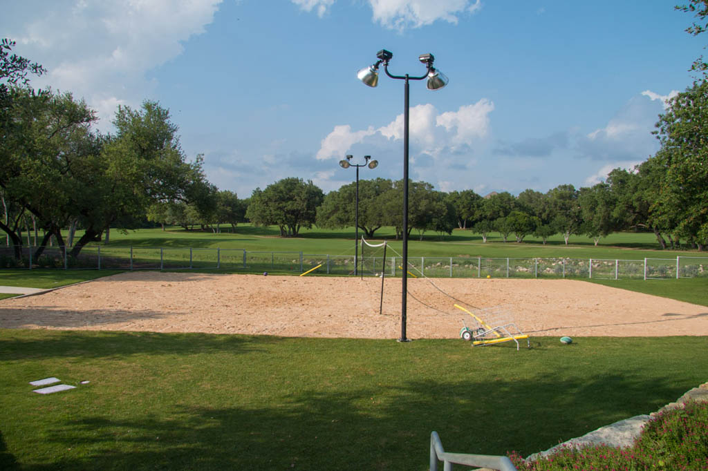 Beach volleyball court at Hyatt Hill Country