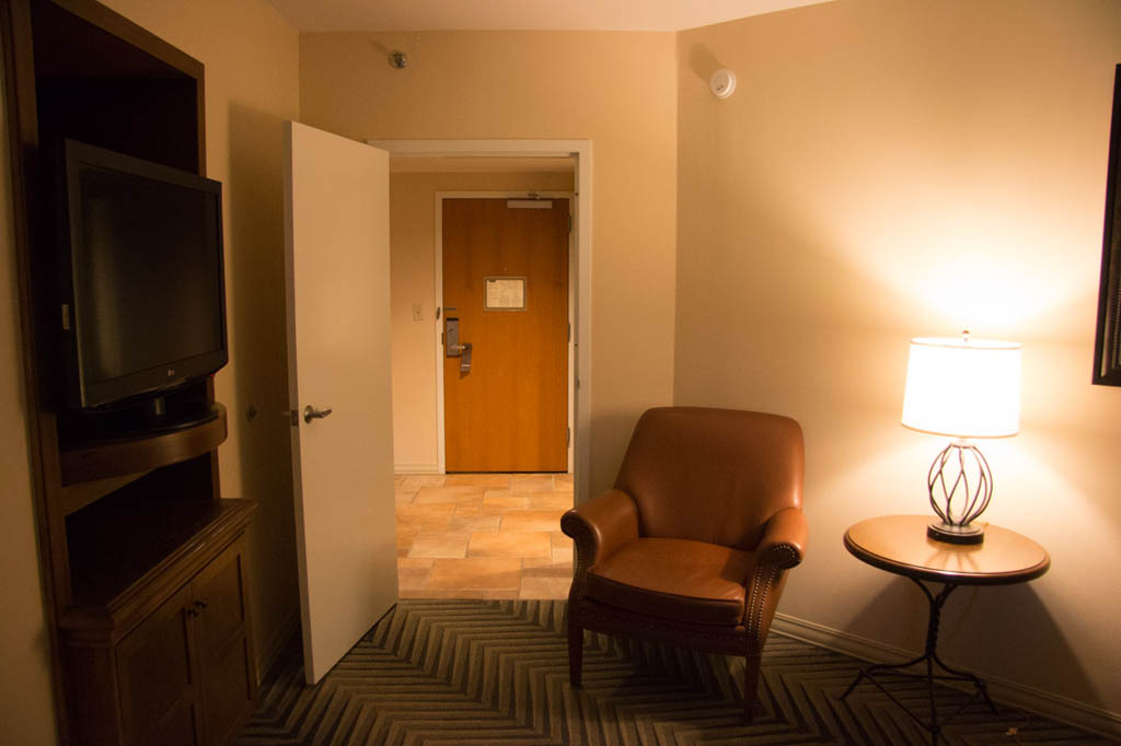 Bedroom in the 1 bedroom suite at Hyatt Hill Country Resort and Spa