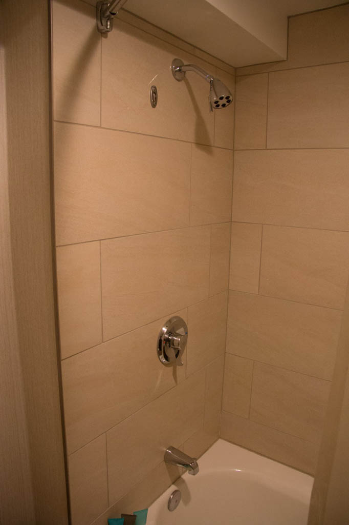 Bathroom in the 1 bedroom suite at Hyatt Hill Country Resort and Spa