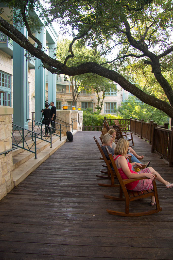 Outdoor areas at Hyatt Hill Country Resort and Spa