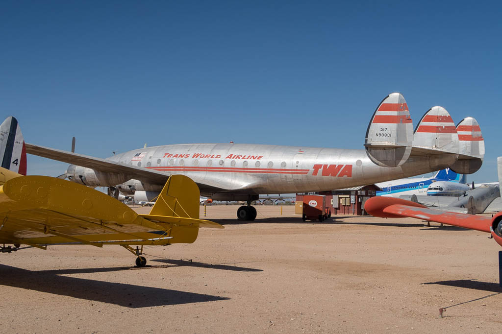 Vintage TWA Plane