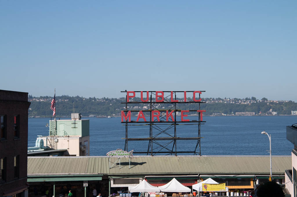 Seattle Public Market Sign