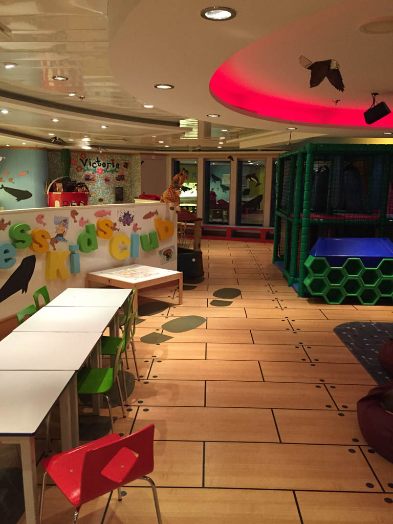 Kids Play Area on Ruby Princess