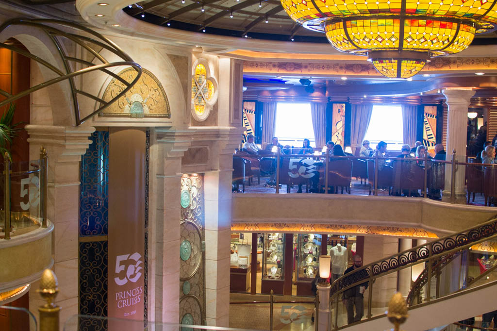 Atrium on the Ruby Princess