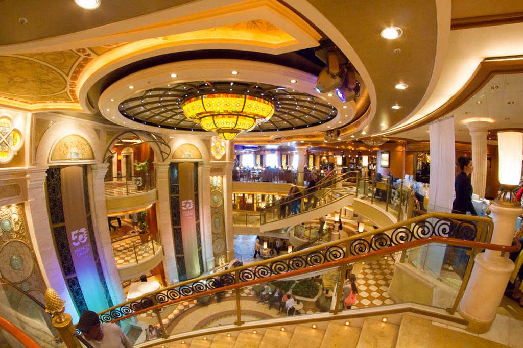 Atrium on the Ruby Princess