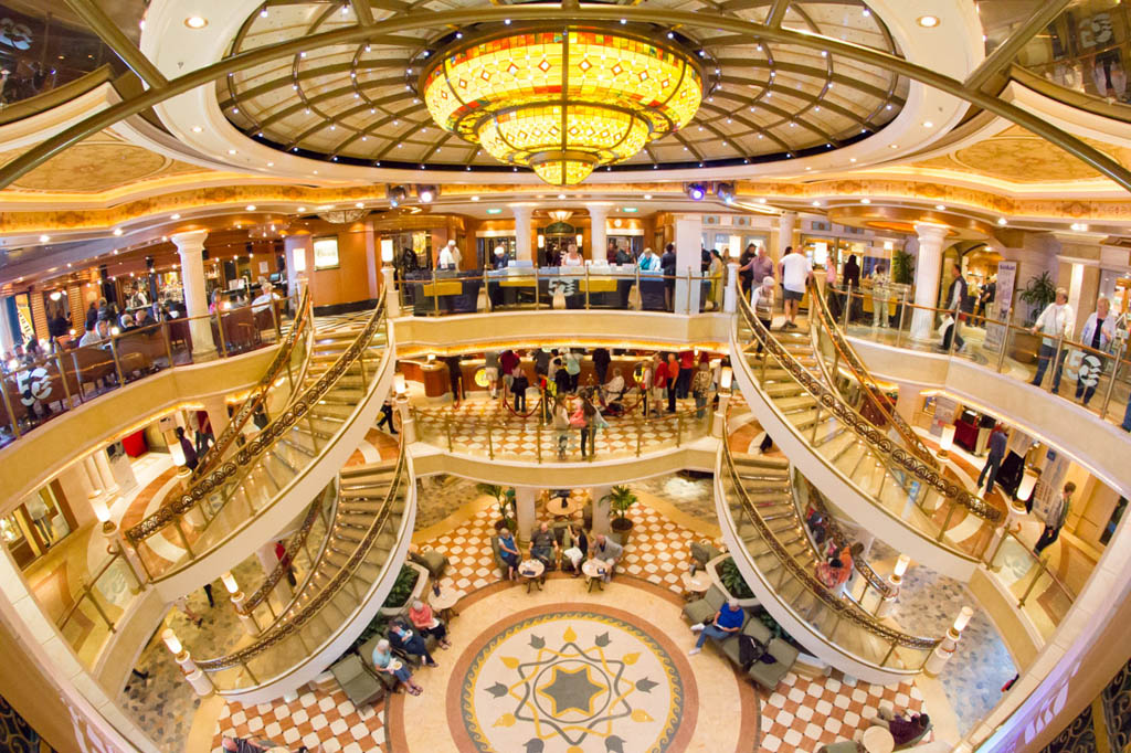 Atrium on the Ruby Princess