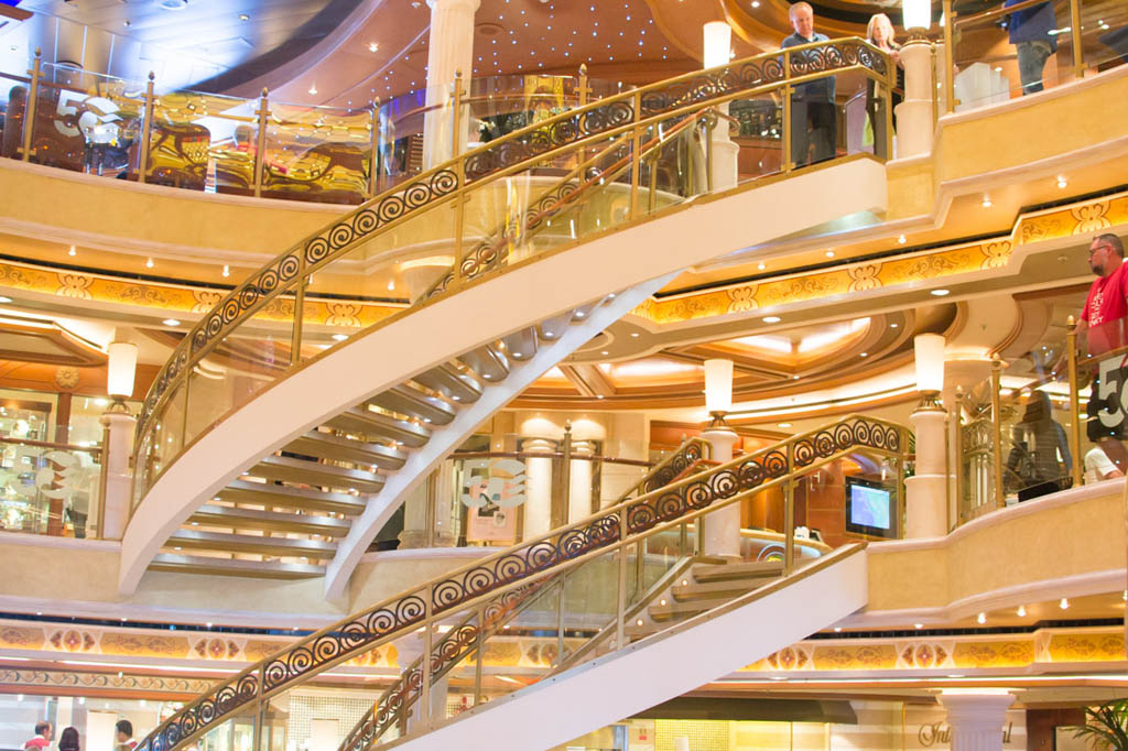 Atrium on the Ruby Princess