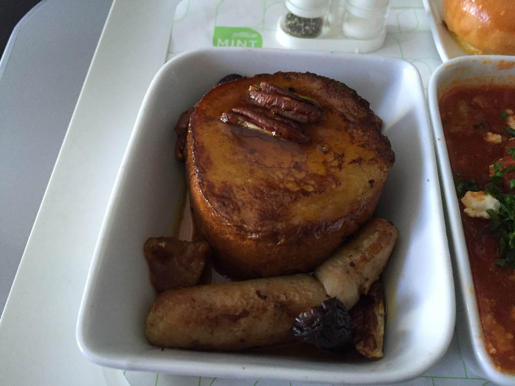 French Toast on JetBlue