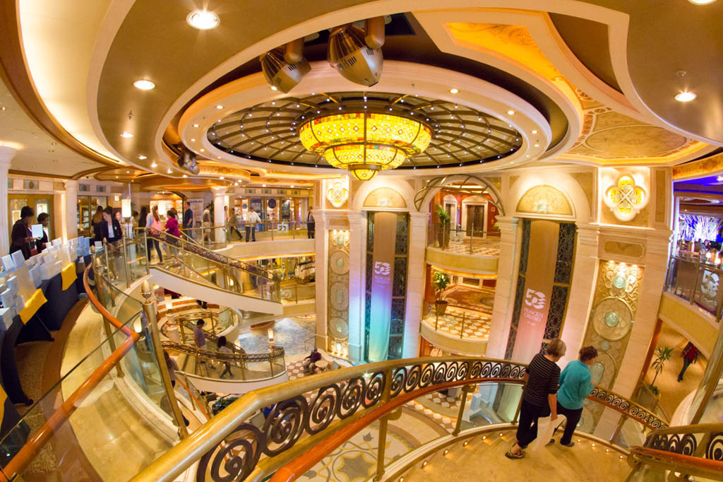 Atrium on the Ruby Princess