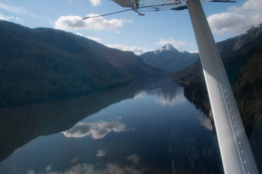 Seaplane in Misty Fjords National Monument
