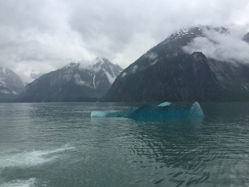 Clear blue iceberg in Alaska | Tracy Arm Fjord