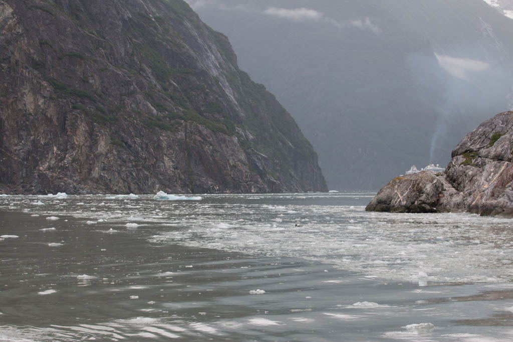 Sailing on Tracy Arm Fjord