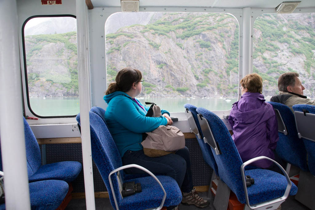 Small boat on Glacier Explorer excursion | Alaska Cruise