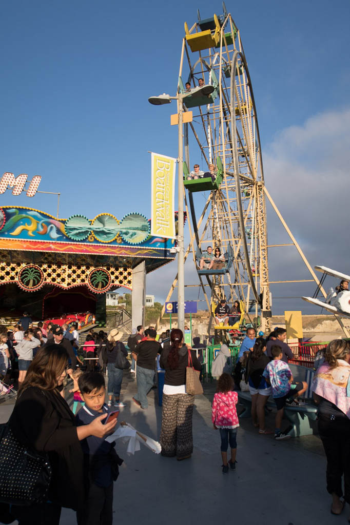 Ferris Wheel and the Santa Cruz Boardwalk