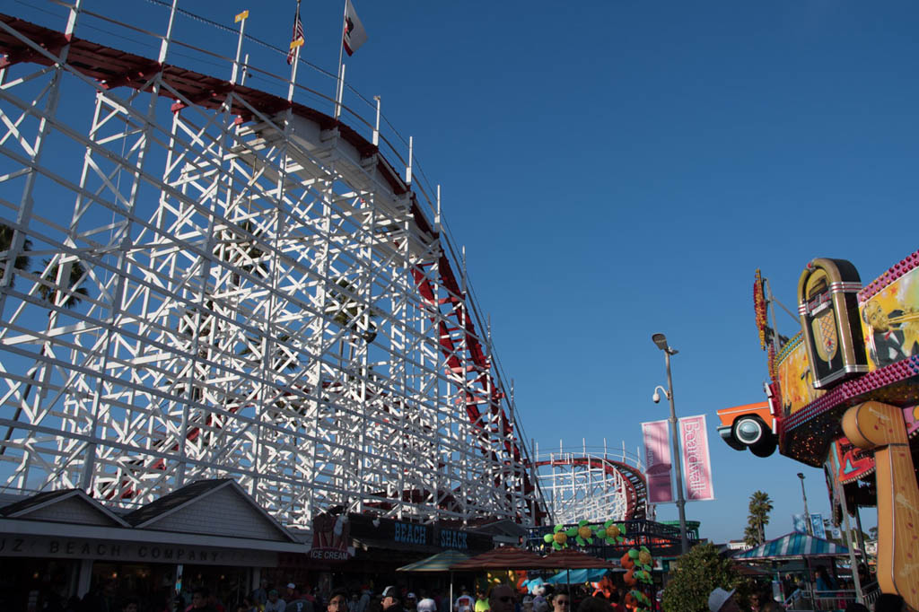 Giant Dipper Roller Coaster at Santa Cruz Boardwalk