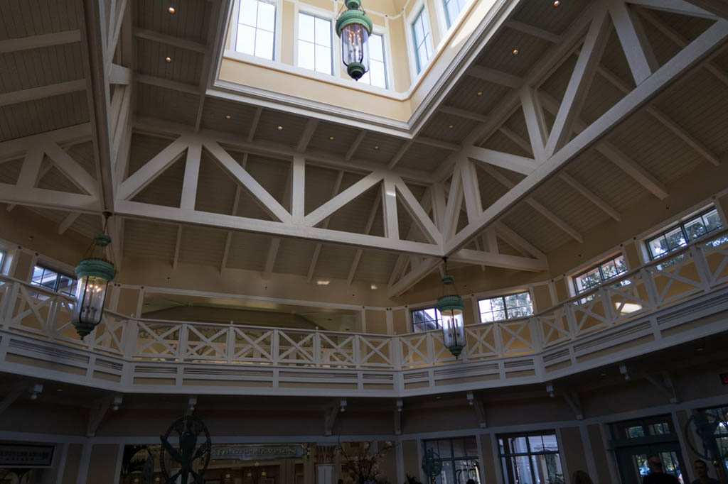 Reception area at Port Orleans Riverside