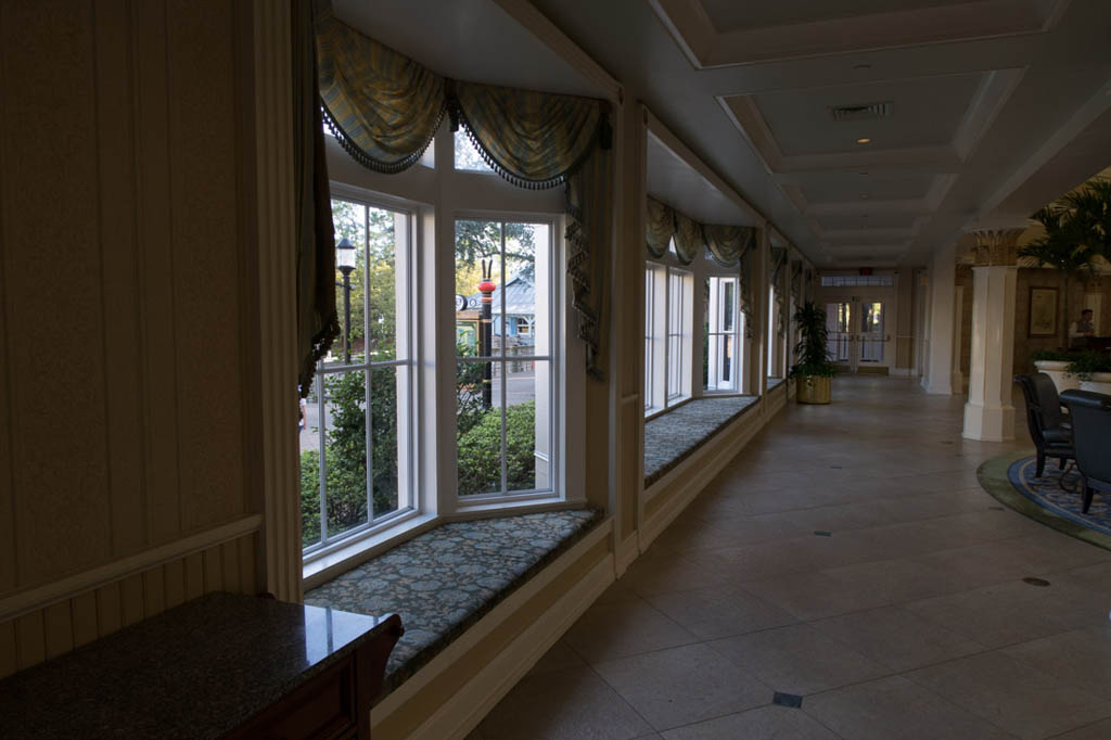 Reception area at Port Orleans Riverside