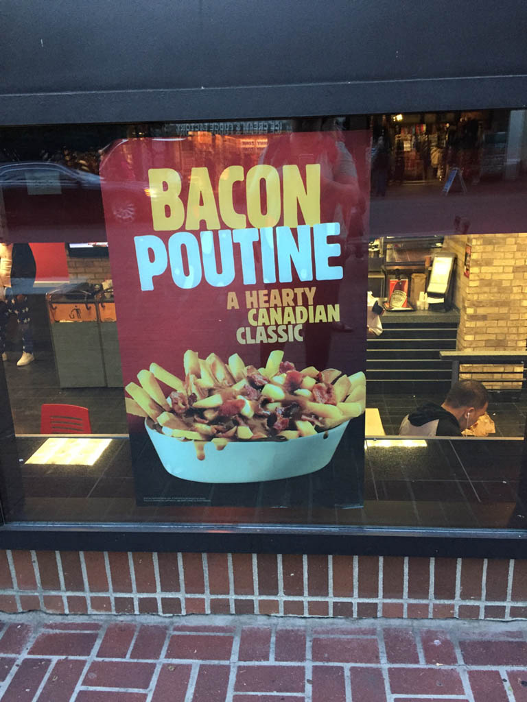 Bacon poutine