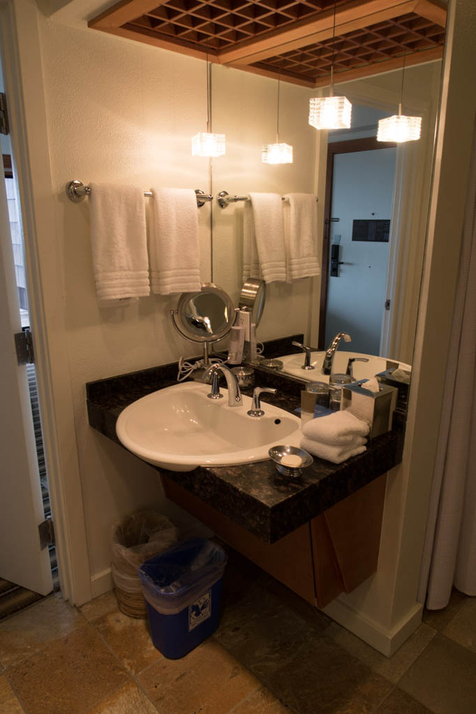 Bathroom in Ocean View King at Hyatt Highlands