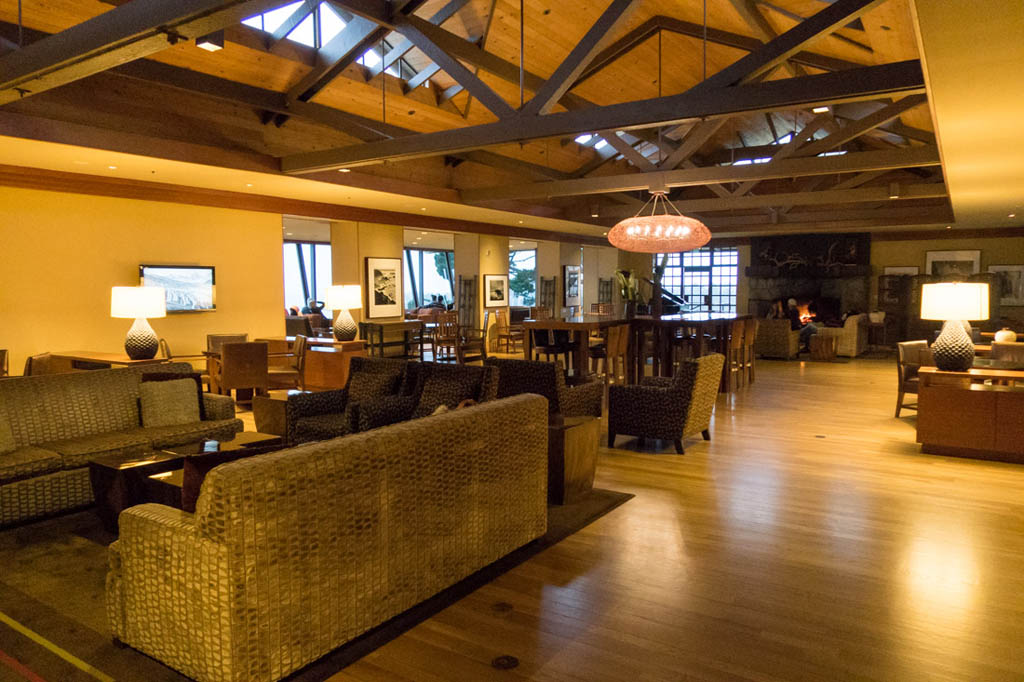 Lounges and Lobby at Hyatt Carmel Highlands