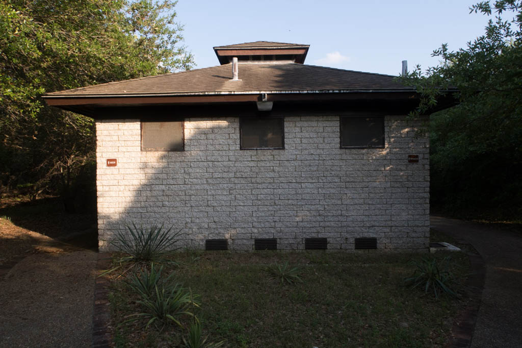 Exterior of Restrooms at First Landing State Park