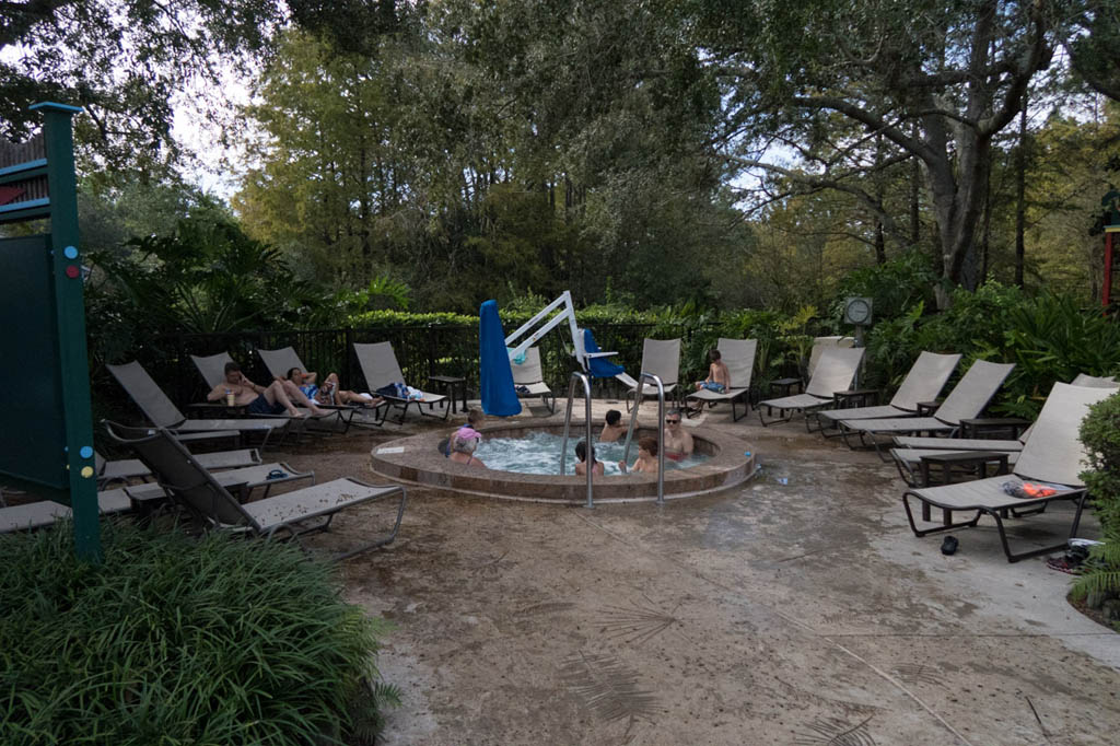 Hot tub at Port Orleans Riverside