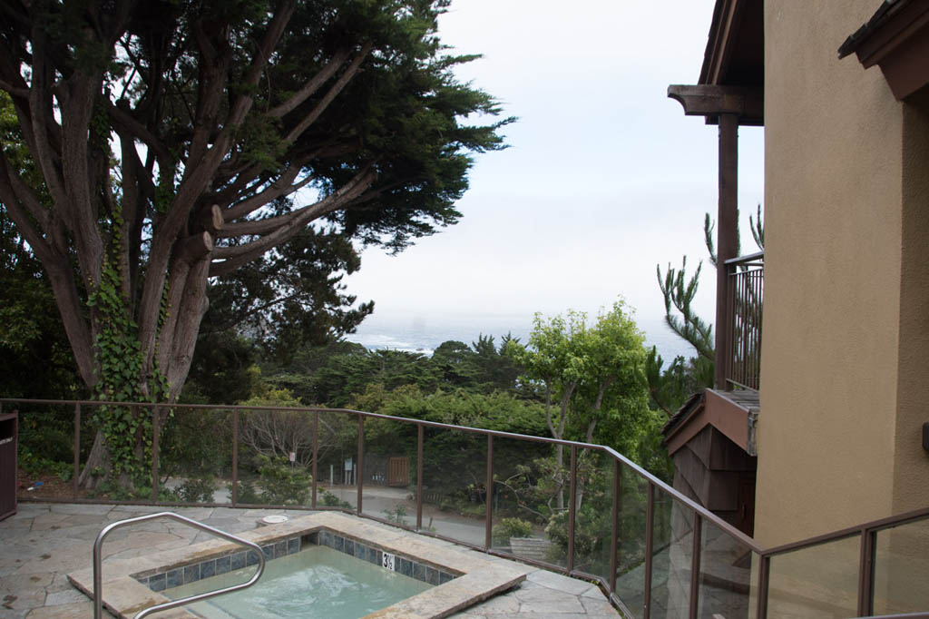 Hot Tub at Hyatt Carmel Highlands