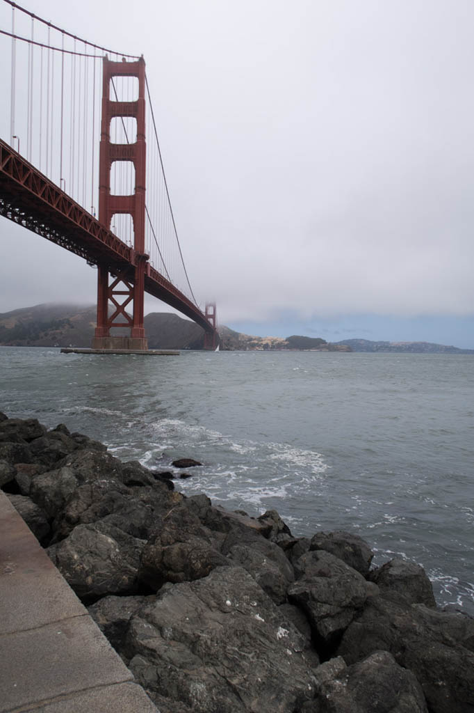 Under golden gate bridge | Vantigo tours