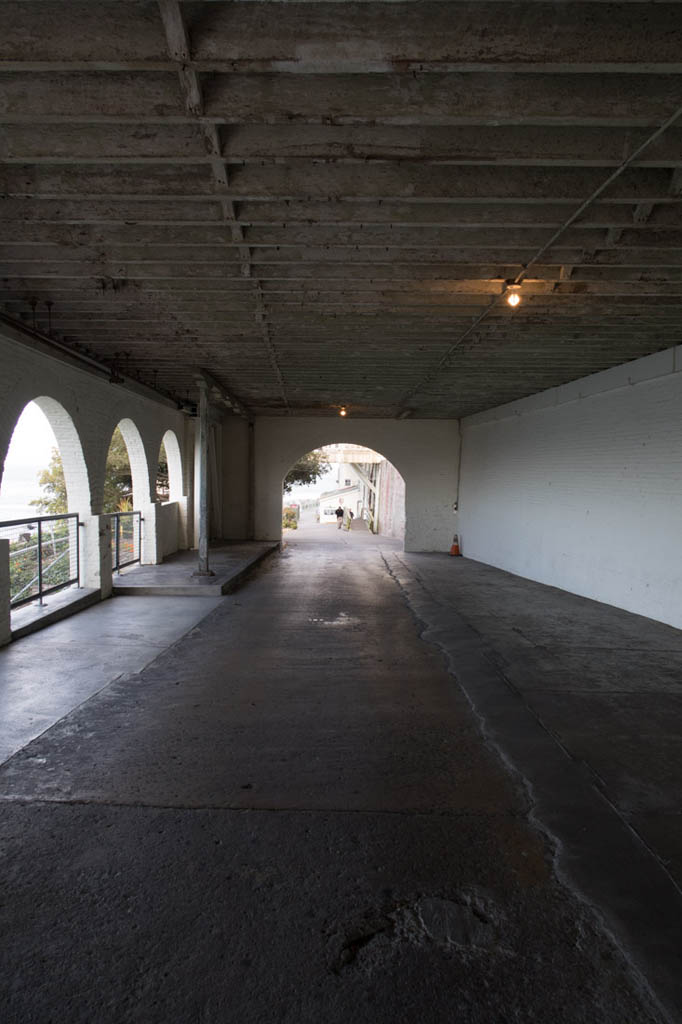 Ramp at Alcatraz