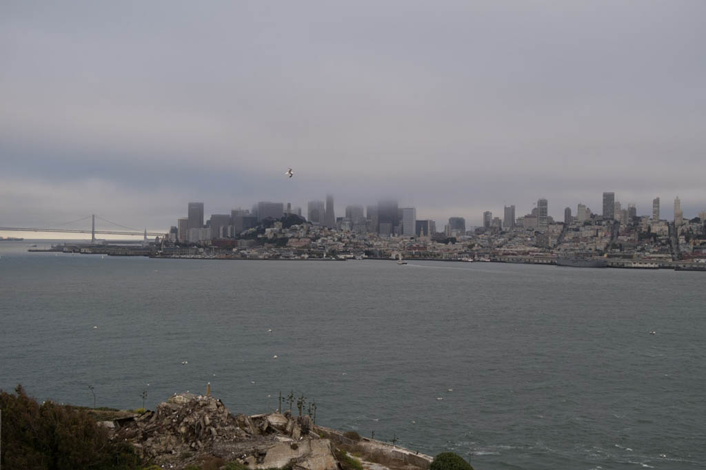View of San Francisco from Alcatraz