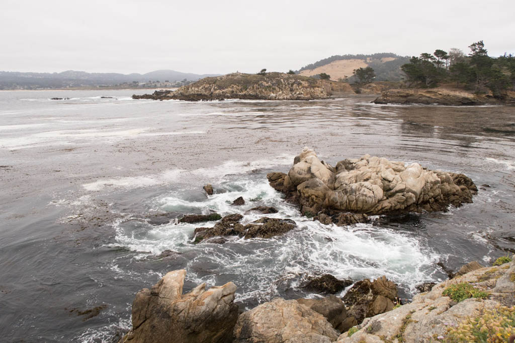 View of rocky coastline from Whalers Cove | Point Lobos State Reserve