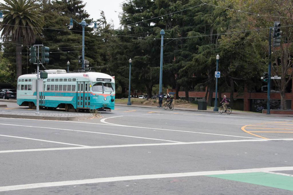 Antique Streetcars in San Francisco