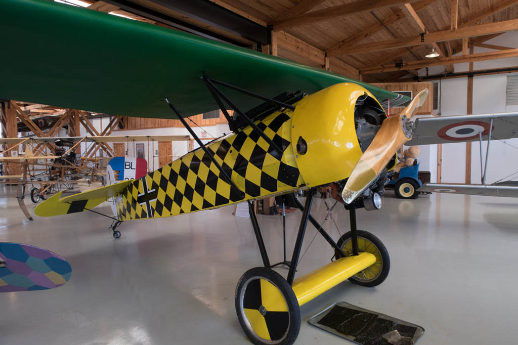 Airplanes at the Virginia Military Aviation Museum