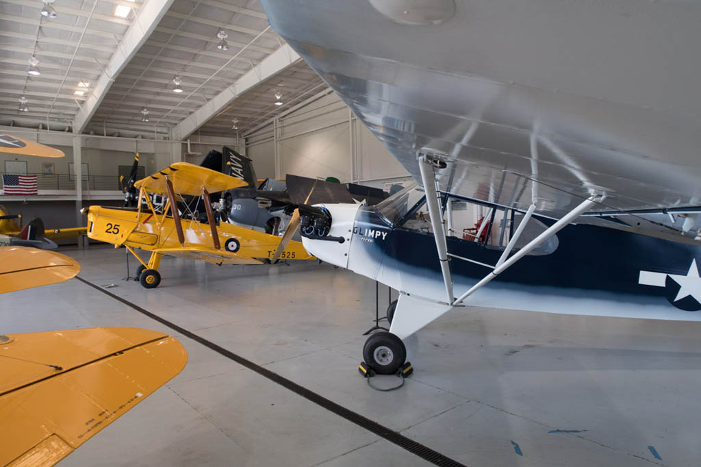 Airplanes at the Virginia Military Aviation Museum