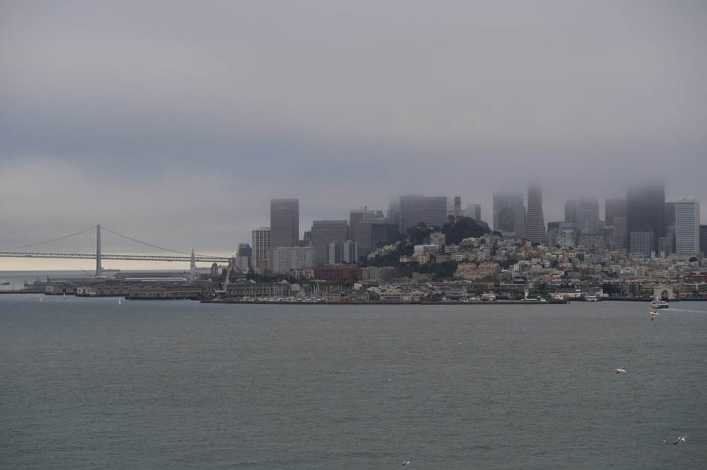 View of San Francisco from Alcatraz