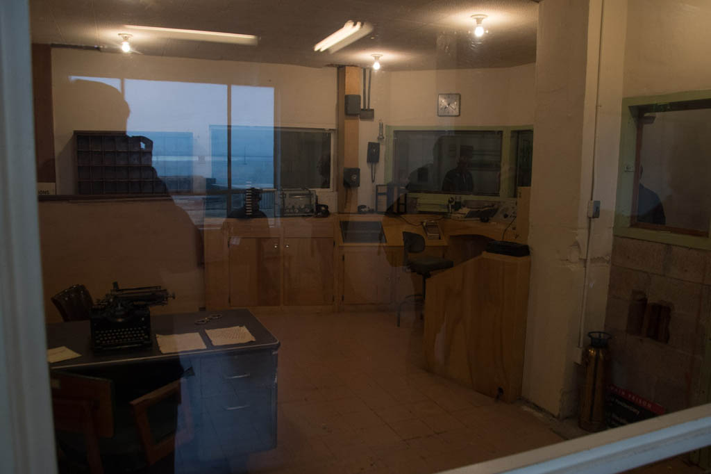 Alcatraz communications room