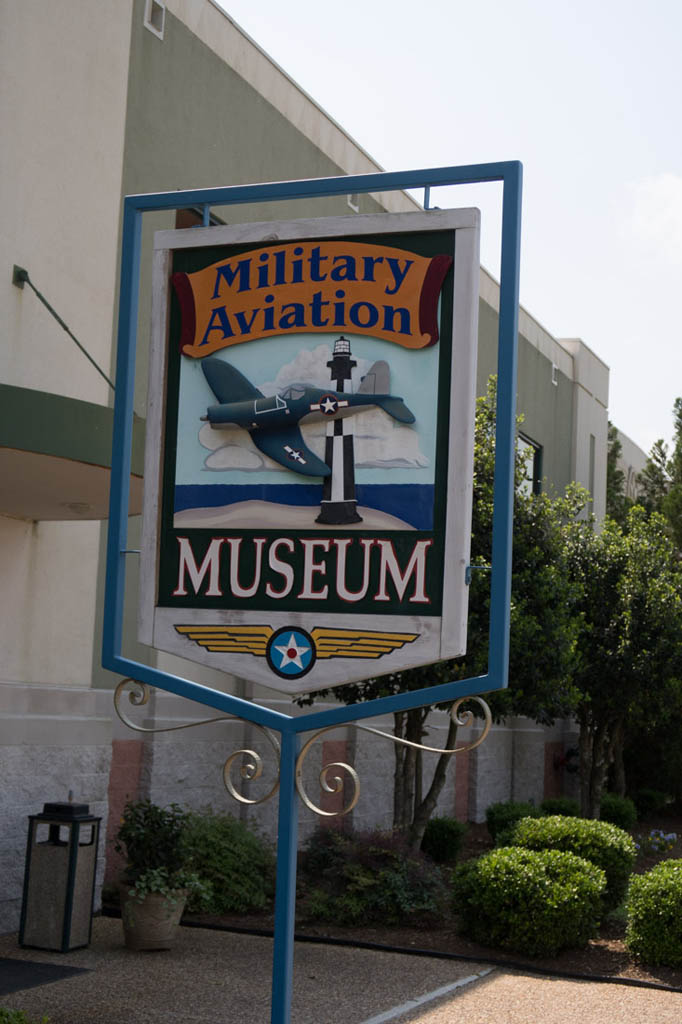 Sign for Military Aviation Museum