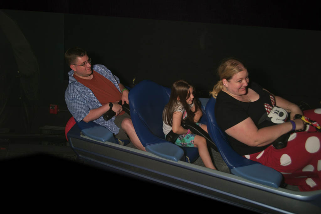 Photo on Space Mountain