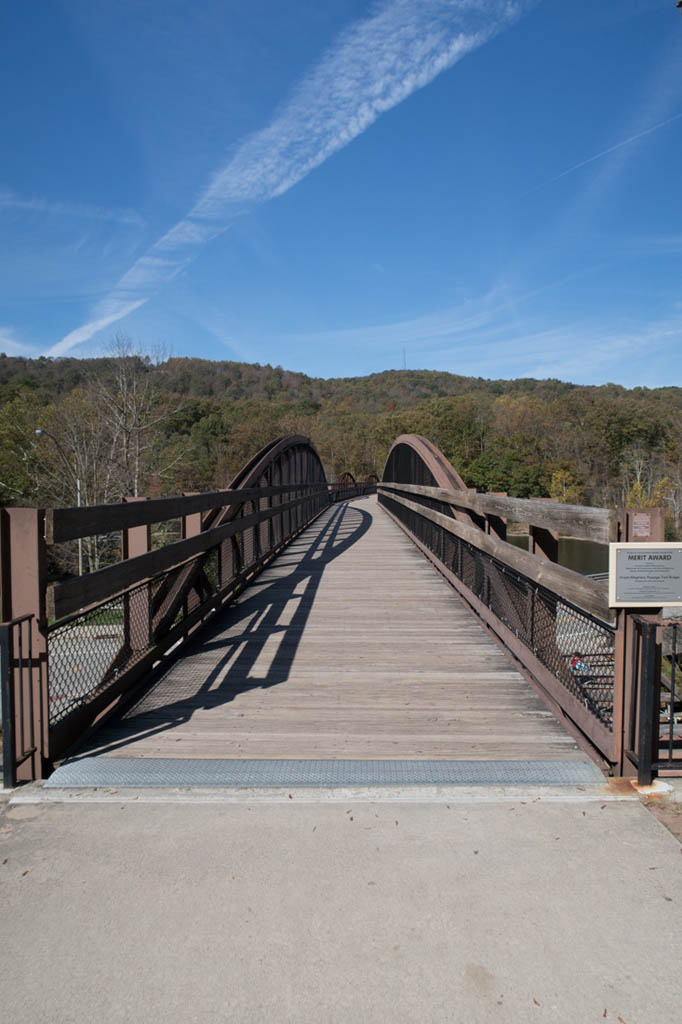 Pedestrian Overpass at Ohiopyle State Park