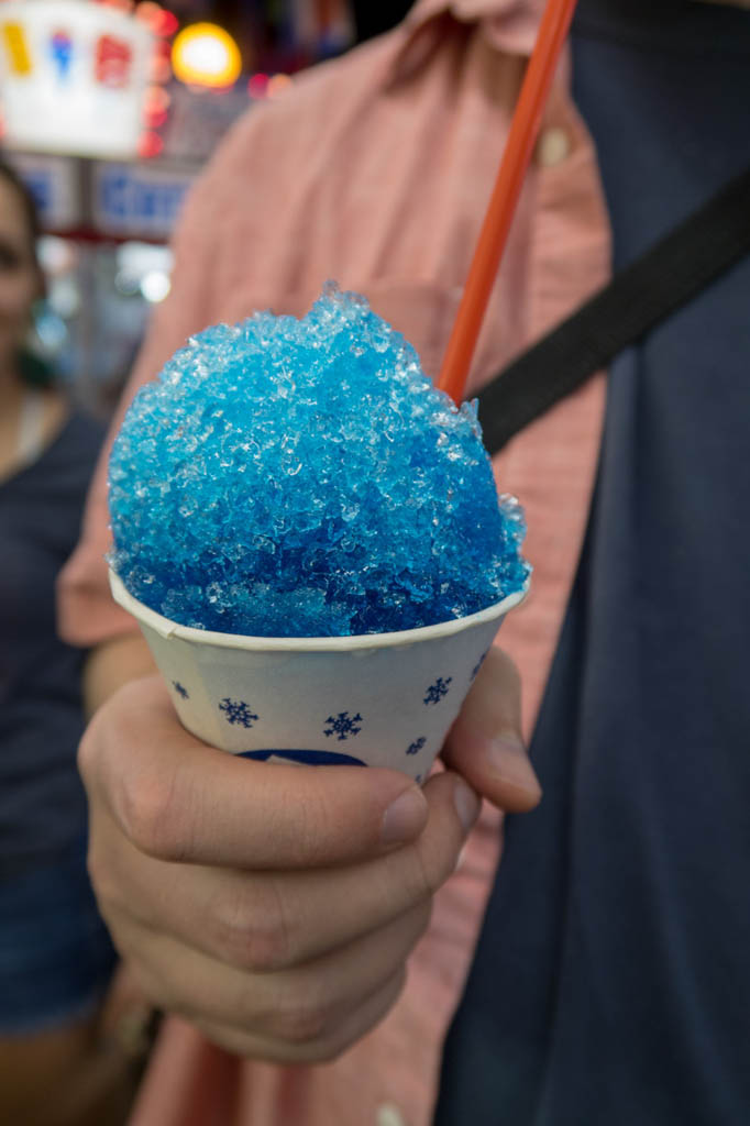 Snow Cone at Iowa State Fair.