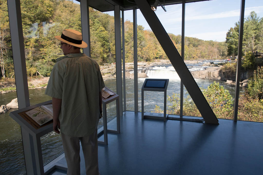 Ohiopyle Visitor Center Lookout Windows