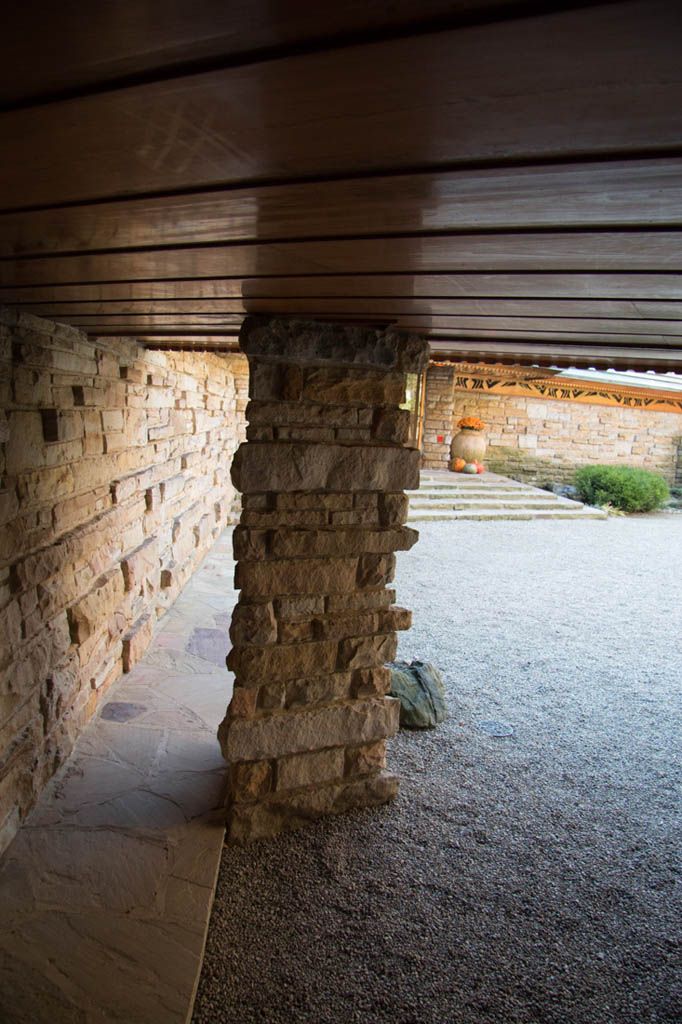 Carport at Kentuck Knob