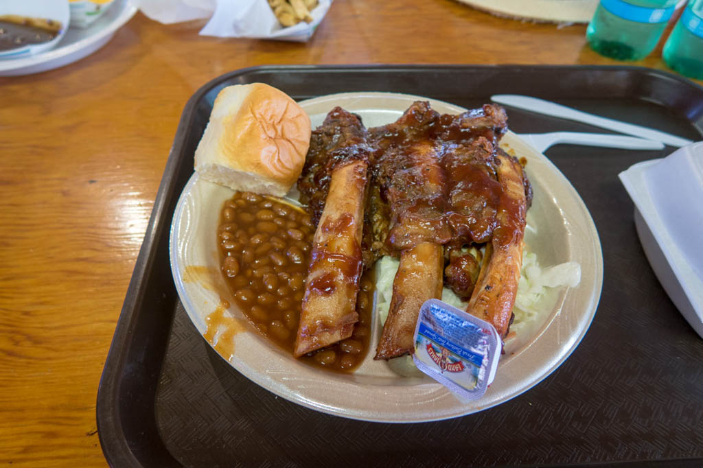 BBQ restaurant at Iowa State Fair