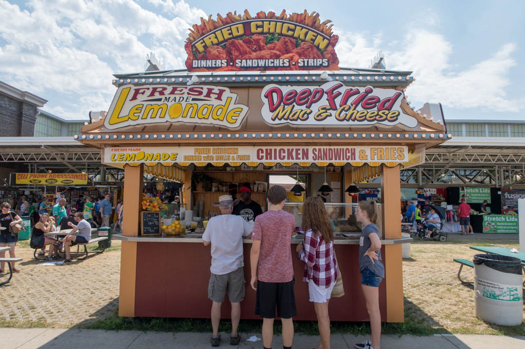 Deep Fried Mac & Cheese Booth