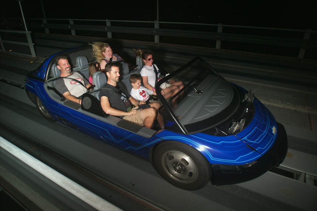 Sister-in-law and family on Test Track