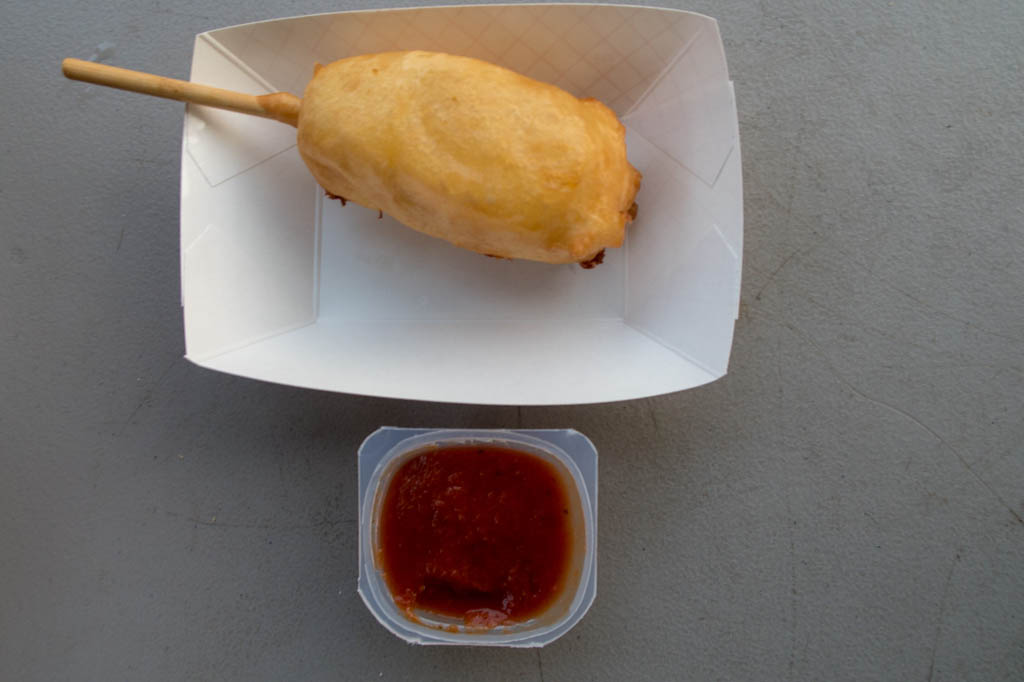 Cheese on a Stick at Iowa State Fair