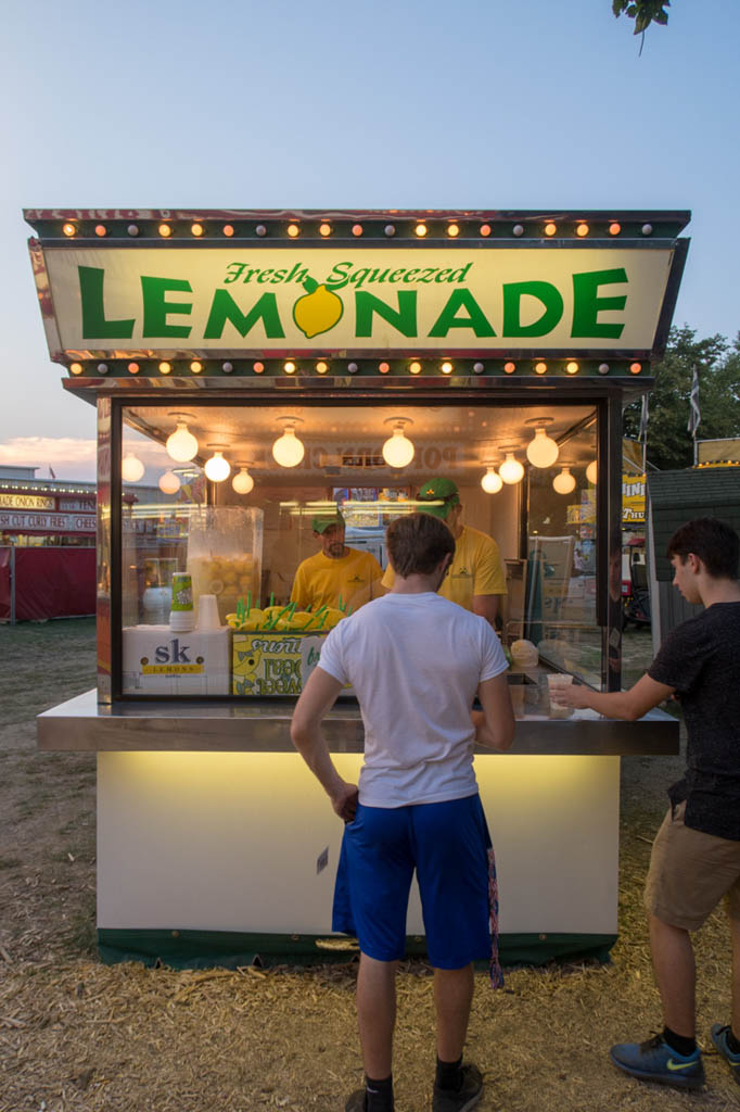 Lemonade Stand at Iowa State Fair