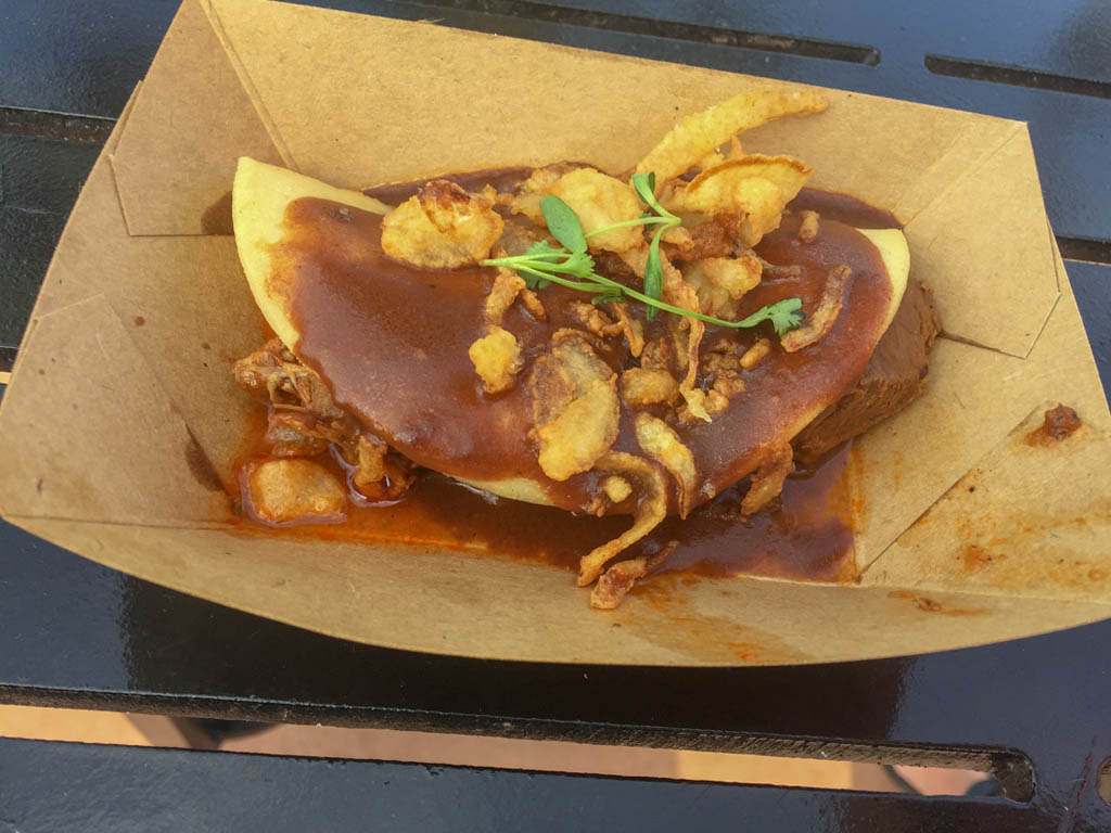 Barbacoa Enchilada at EPCOT Food and Wine Festival