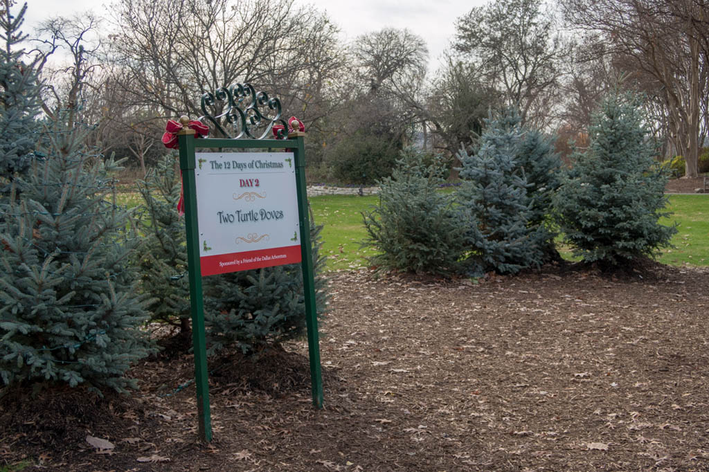 12 Days of Christmas Display | Dallas Arboretum and Botanical Gardens