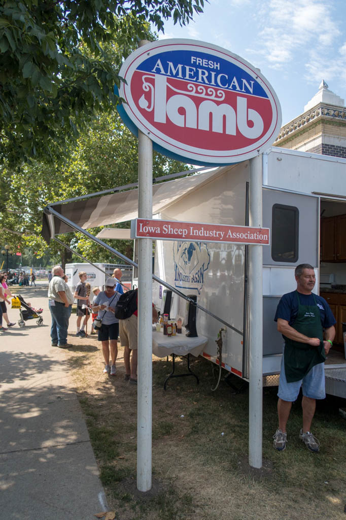 Lamb Food Truck at Iowa State Fair